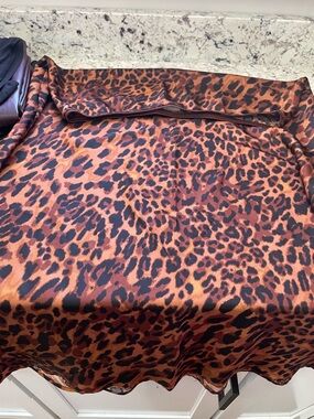 a new day Animal Print skirt in Brown, Black & Tan